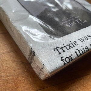 Cocktail Napkins - Trixie Was Too Sober For This...