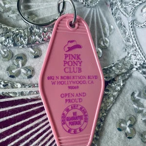 Keychain - Pink Pony Club