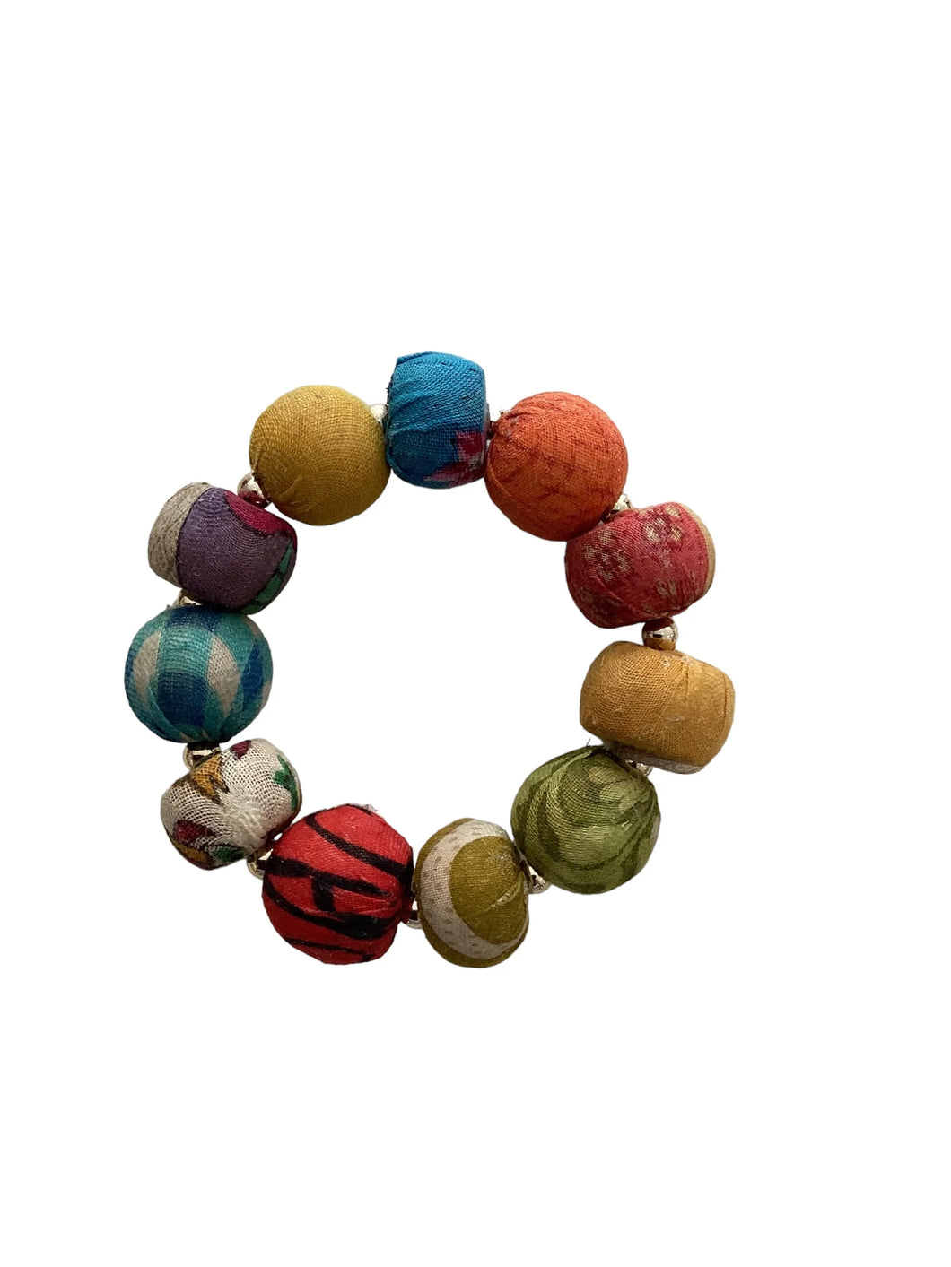 Kantha Bauble Bracelet