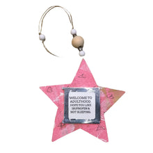 Star Wood Ornament