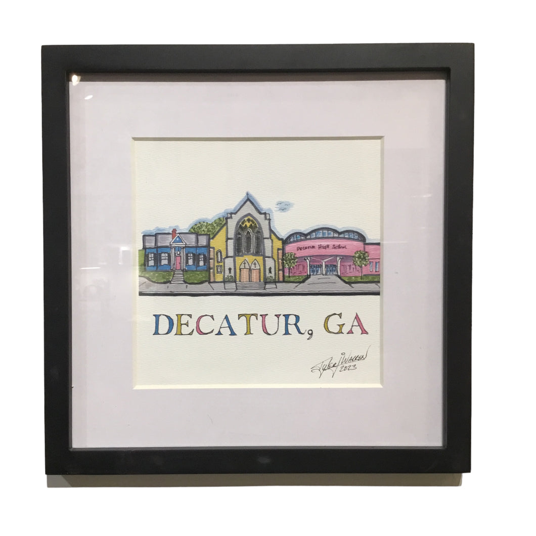 Decatur, GA with Frame