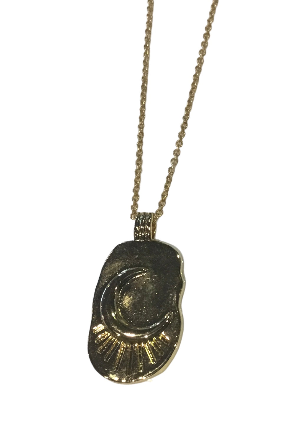 Moonbeam Medallion Necklace