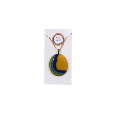 Fused Glass Necklace