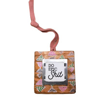 Small Square Ornament