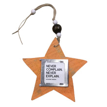 Star Wood Ornament