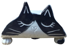 Black and White Cat TacoCat Holder