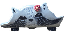 Floral Raccoon TacoCat Holder
