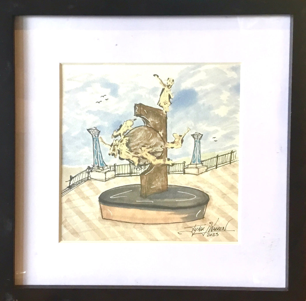 Celebration Monument with Frame