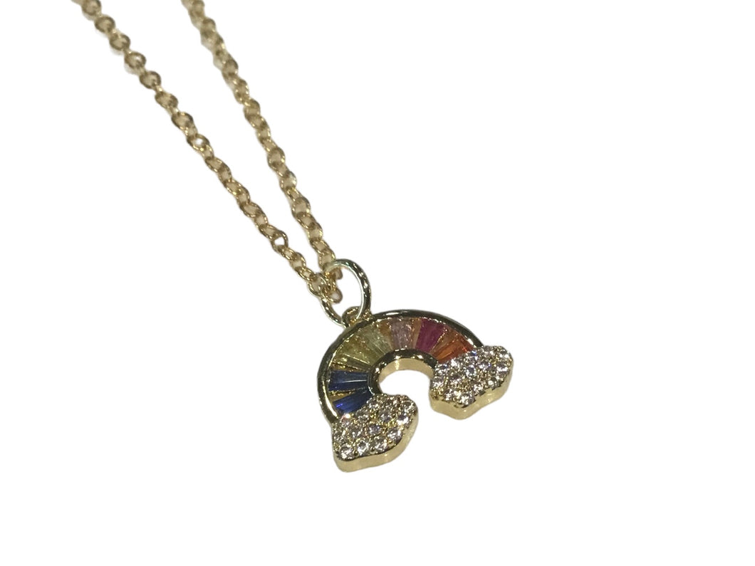 Multicolor Rainbow Necklace