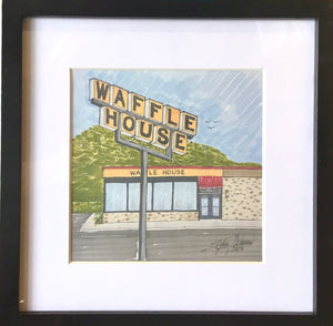 Waffle House with Frame