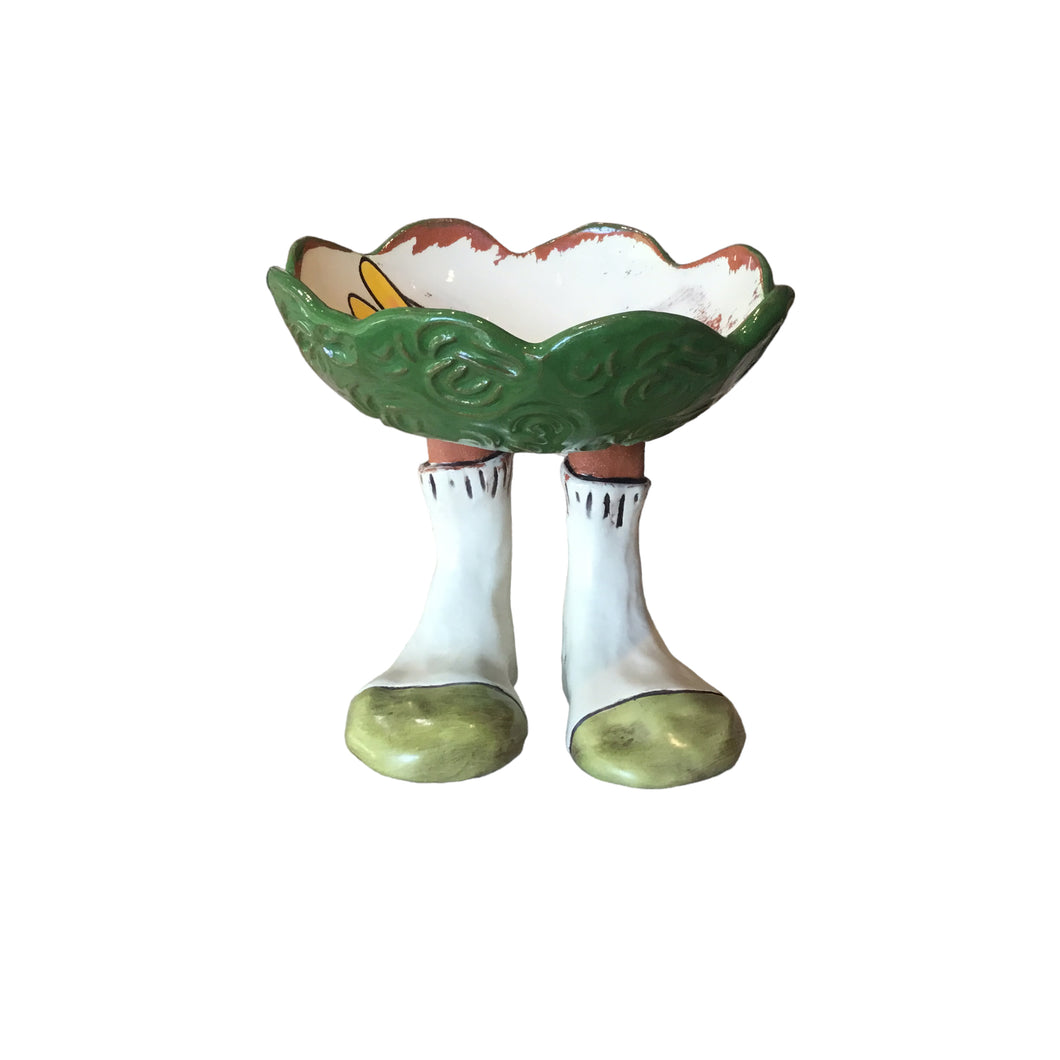 Daisy Bowl - Sock Pot