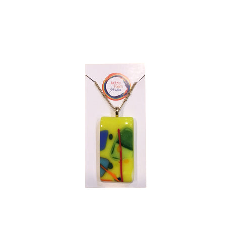 Fused Glass Necklace