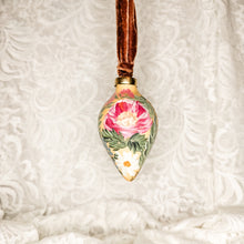 Hand Painted Floral Ornament