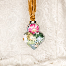 Hand Painted Floral Ornament