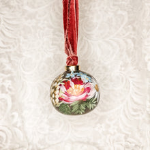 Hand Painted Floral Ornament