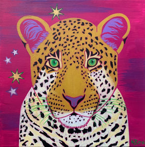 "Majestic Leopard" - Matted Print