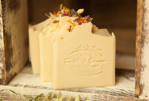 Wildflower cold process bar soap