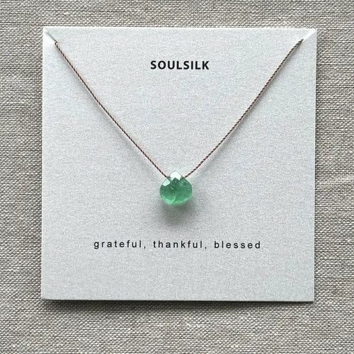 Green beryl necklace - special edition