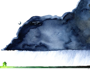 New Worlds Print - A Passing Storm