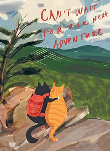 Cat Adventure Greeting Card