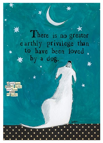 To Have Been Loved By A Dog Pet Sympathy Greeting Card