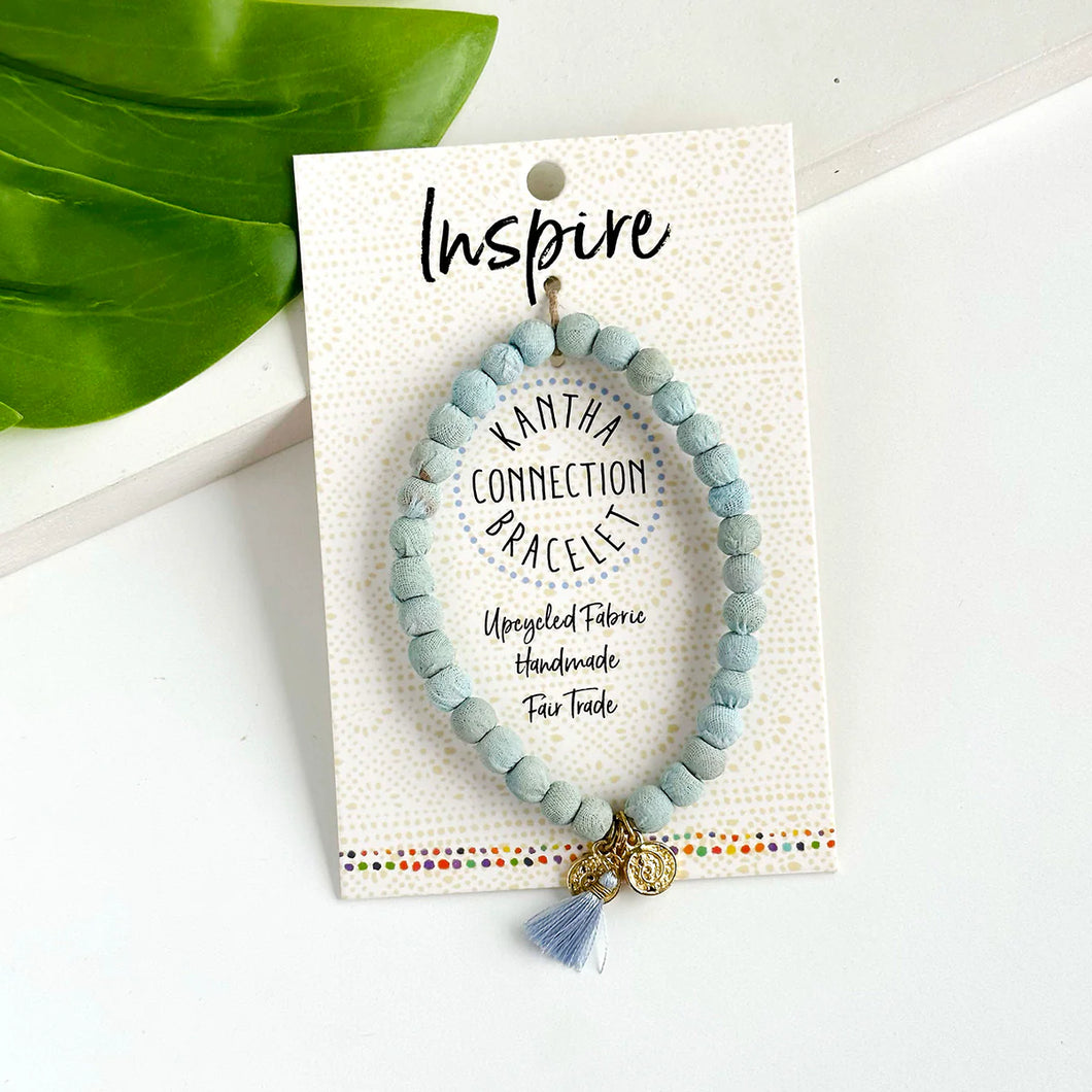 Inspire. kantha connection bracelet