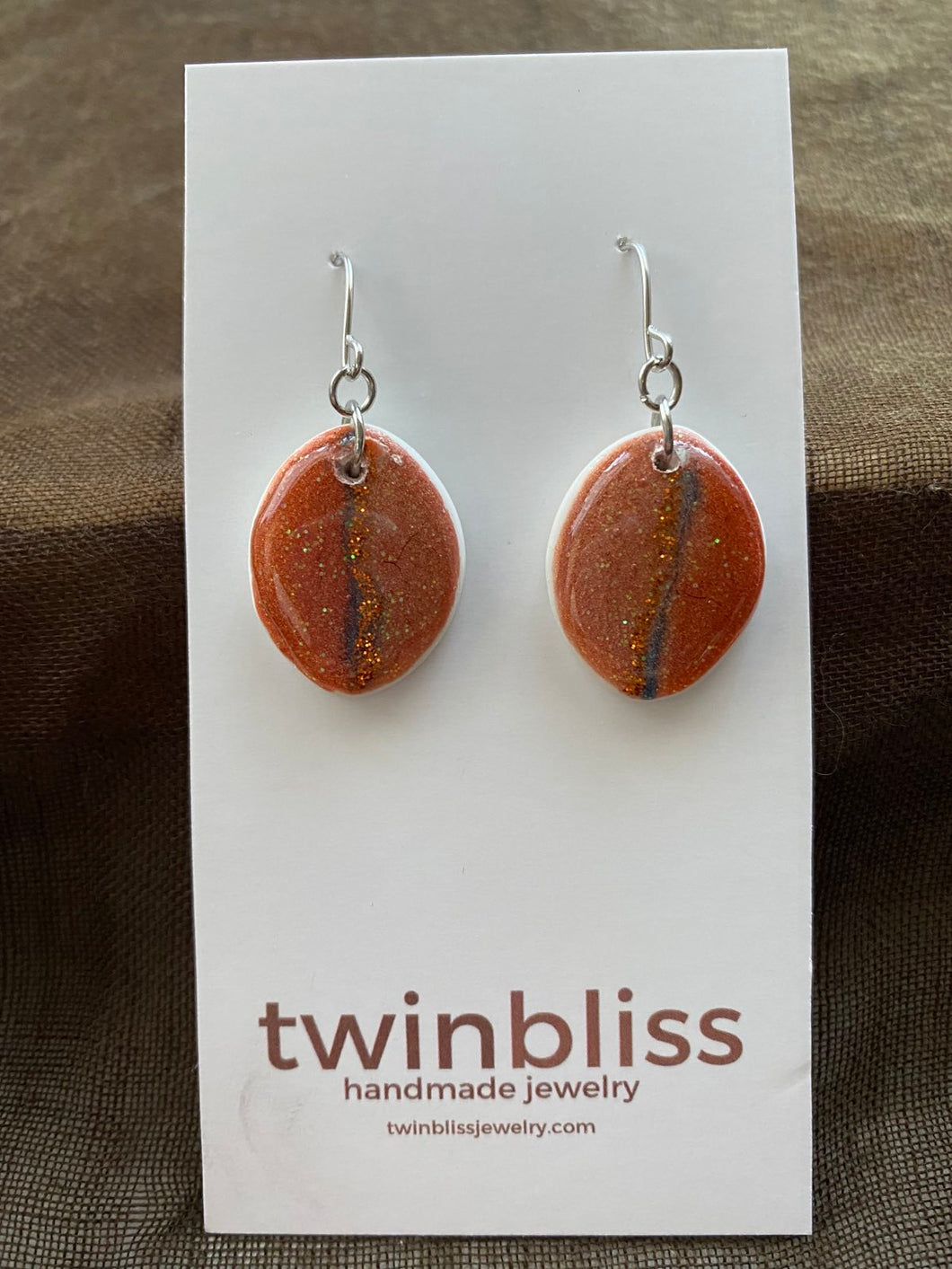 Earth & Sky Necklace - Autumn Copper Oval