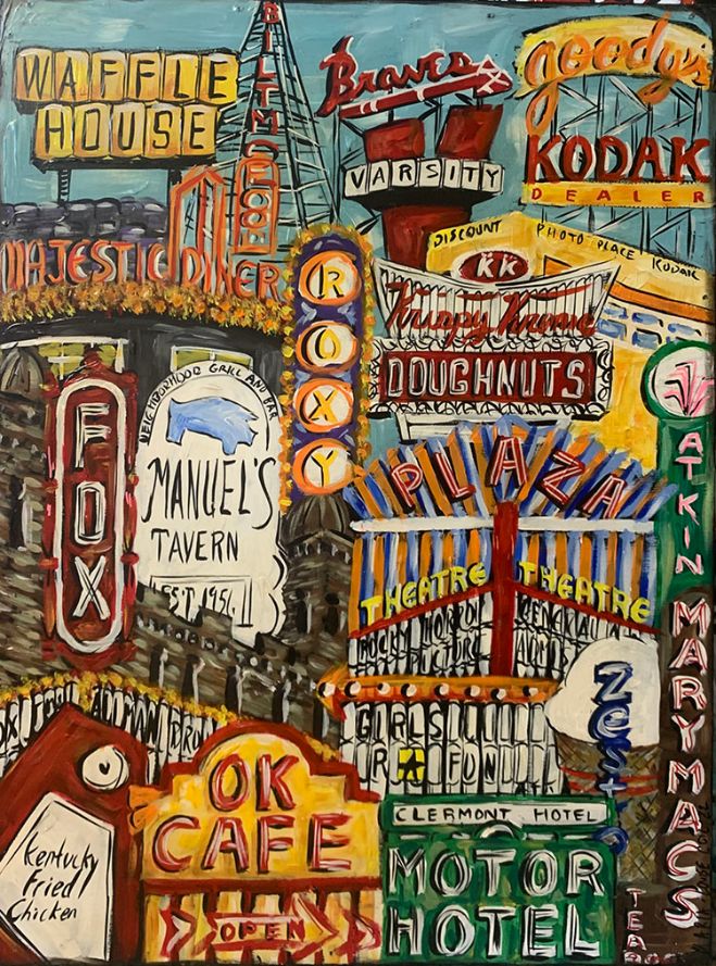 Atlanta Color 18” x 24