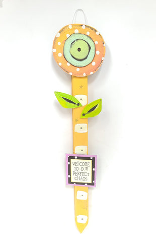 Flower Stake - Welcome to Our Perfect