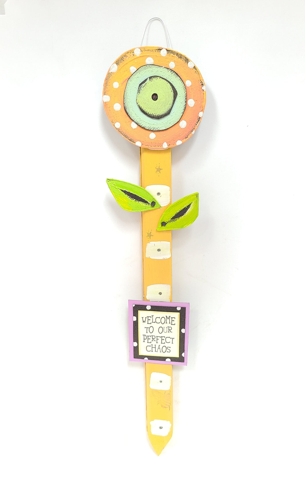 Flower Stake - Welcome to Our Perfect