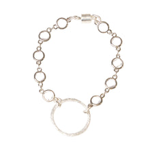 Crystal Bracelet--Silver