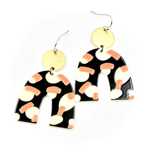 Abstract Autumn Earrings