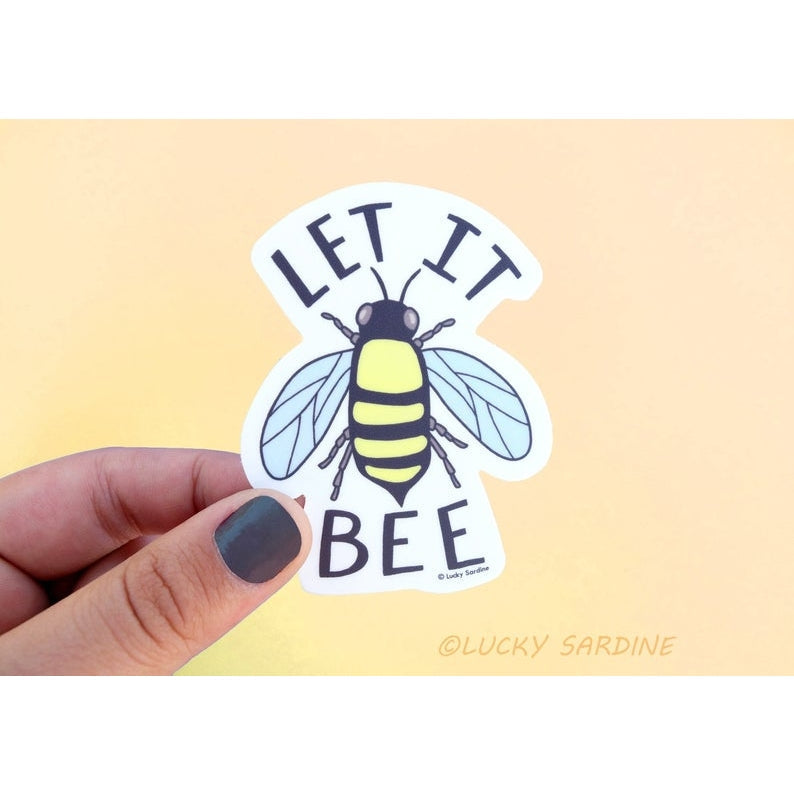 Let It Bee Sticker