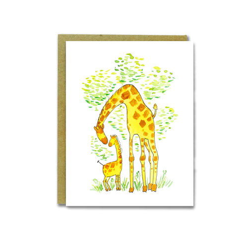 Baby Giraffe Card