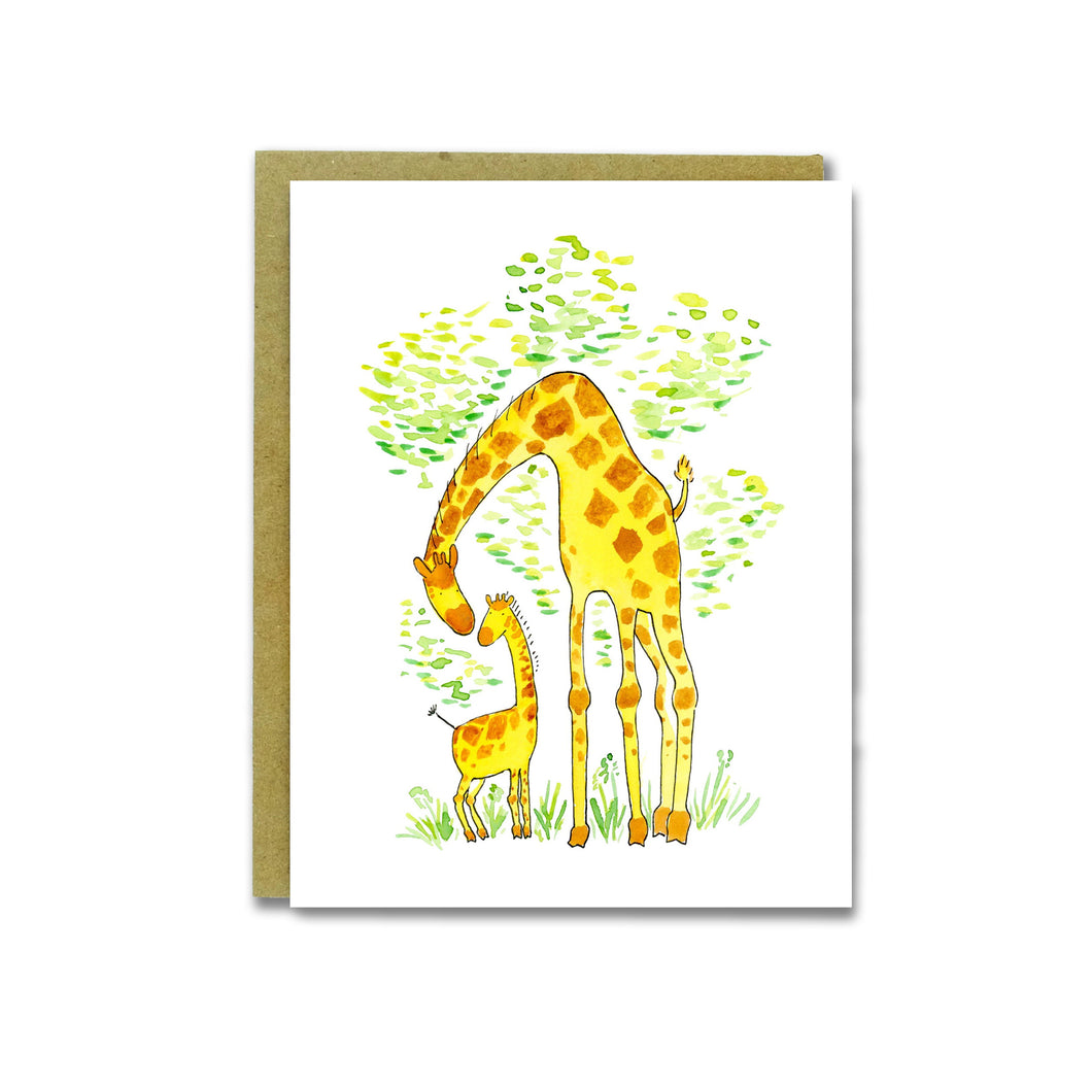 Baby Giraffe Card