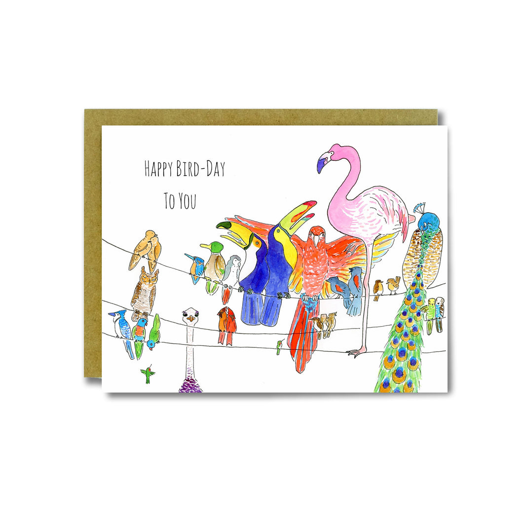 Happy Bird-Day Card