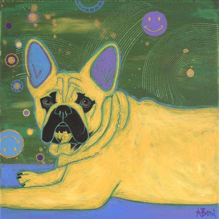 Bubble Pup Love Painting