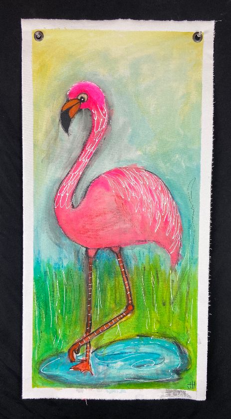 Dancing Flamingo