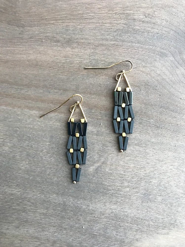 Fish Net earrings