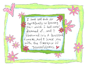 I have had such an opportunity