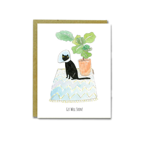 Cone Cat Card