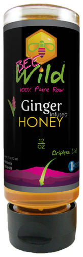 Ginger Infused Honey - 12oz