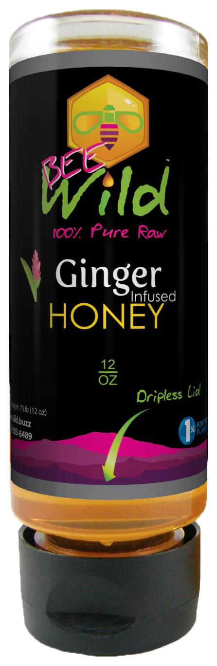 Ginger Infused Honey - 12oz