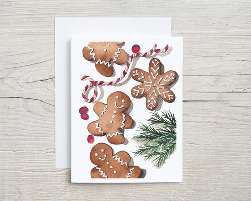 Ginger Bread Men Greeting Card