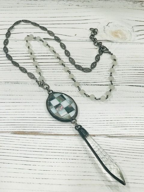 Checkerboard Necklace
