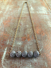 Lava Diffuser Necklace - 5 Beads