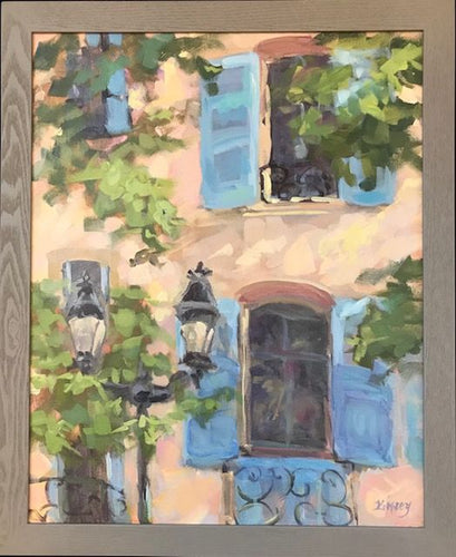 French Blue Shutters