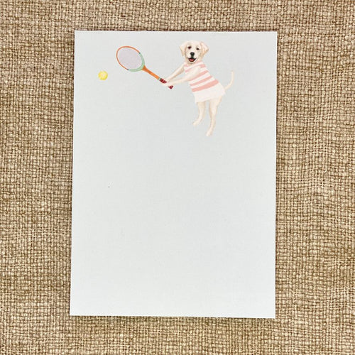 Betty the Tennis Lab - Notepad