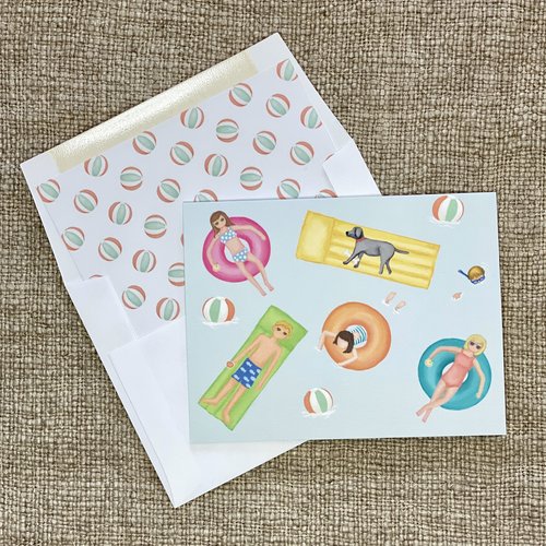 Float Party - Notecards 8 pk