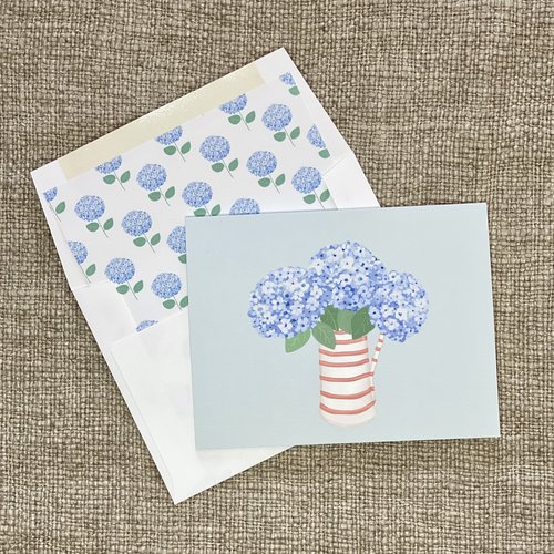 Hydrangeas - Notecards 8 pk